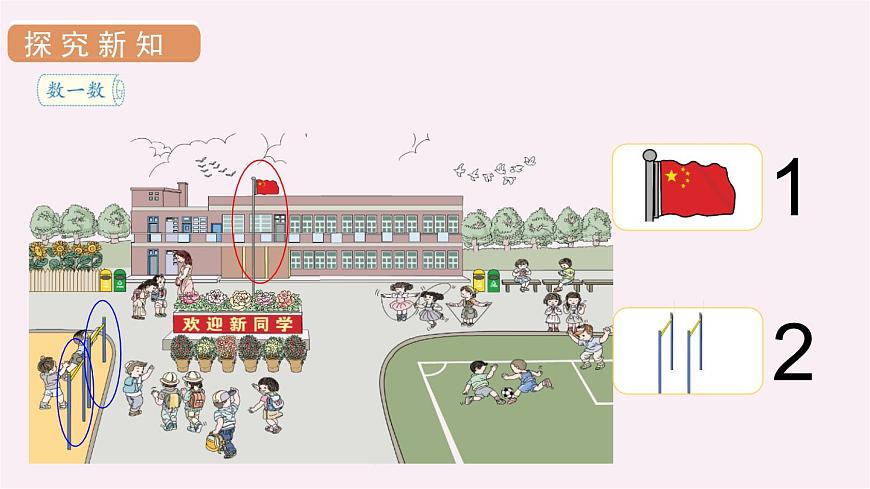 1.1  數(shù)一數(shù) （課件）-2021-2022學(xué)年數(shù)學(xué)  一年級上冊 人教版第4頁