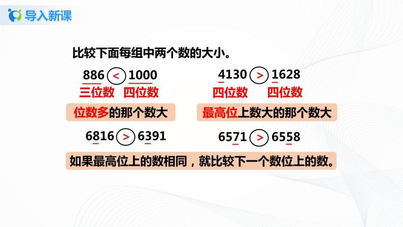 第一单元第四课时《亿以内数的大小比较和改写》课件+教案+练习03