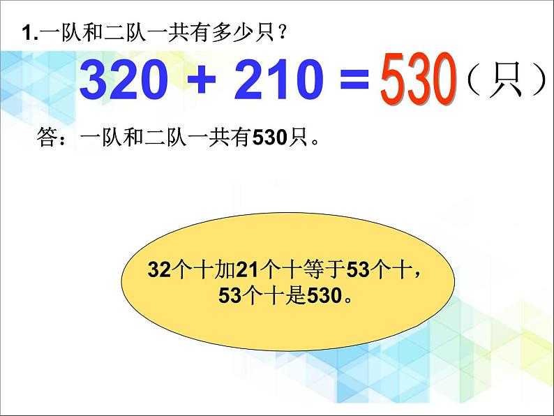 第4单元:勤劳的小蜜蜂2《三位数加减法的笔算、估算(信息窗2)》参考课件104
