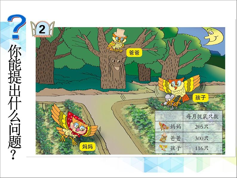 第6单元:田园小卫士2《中间有0的三位数和整百数减三位数(信息窗2)》参考课件102