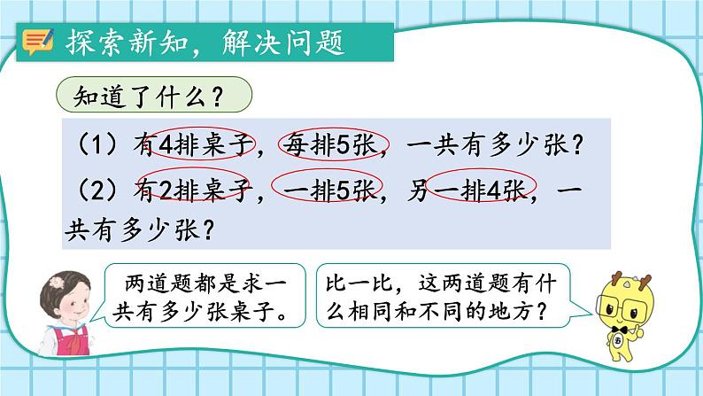 人教版二年级上册数学 4 表内乘法 2~6的乘法口诀《第6课时 解决问题》课件03