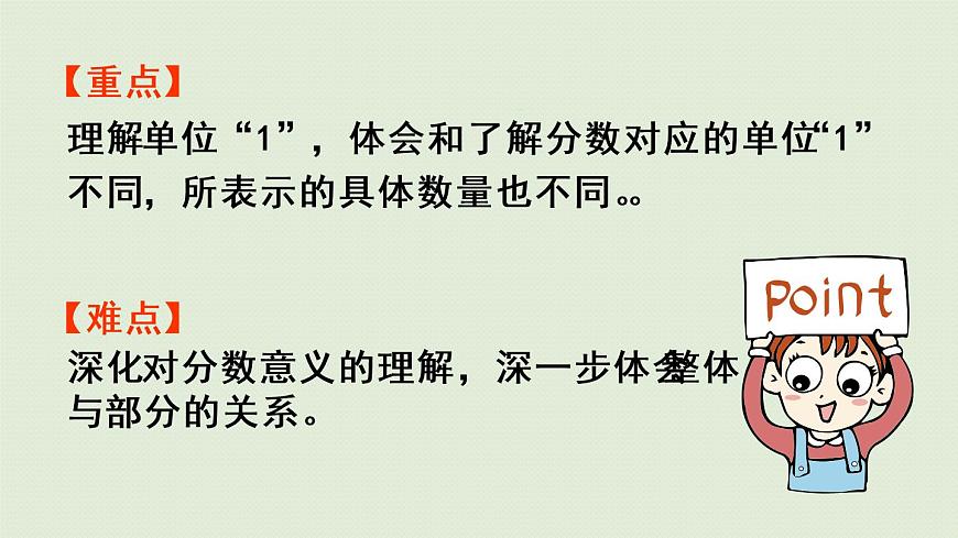 西師大版五年級數(shù)學(xué)下冊 二 分?jǐn)?shù) 第1課時  分?jǐn)?shù)的意義 課件第3頁