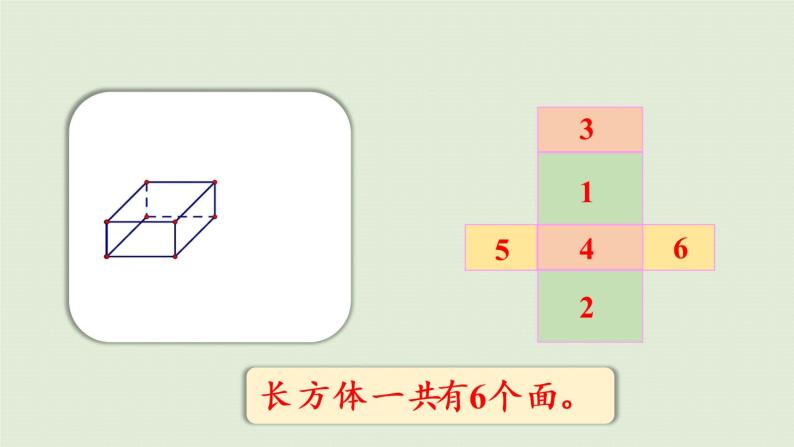 西师大版五年级数学下册 三 长方体 正方体 第1课时  长方体、正方体的认识 课件06