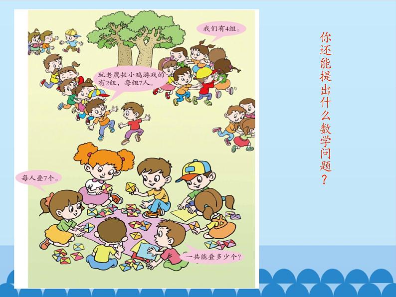 四 凯蒂学艺——表内乘法(二)-7的乘法口诀_ 课件-2021-2022学年青岛版数学二年级上册第4页