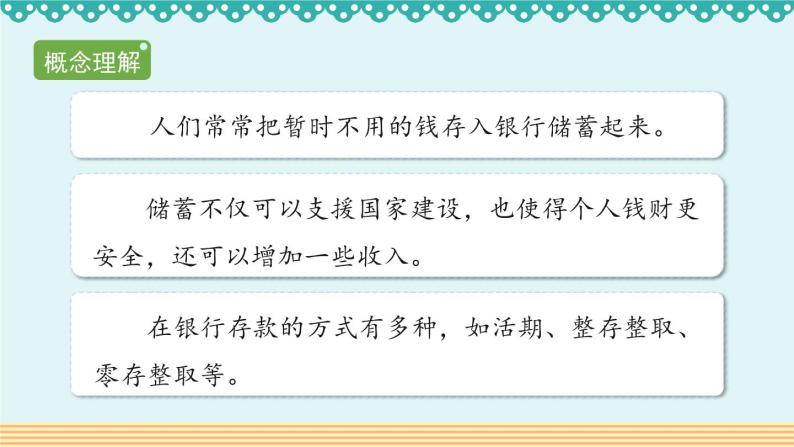 人教版数学 六年级下册 2.4《利率》课件+教案+导学案设计02