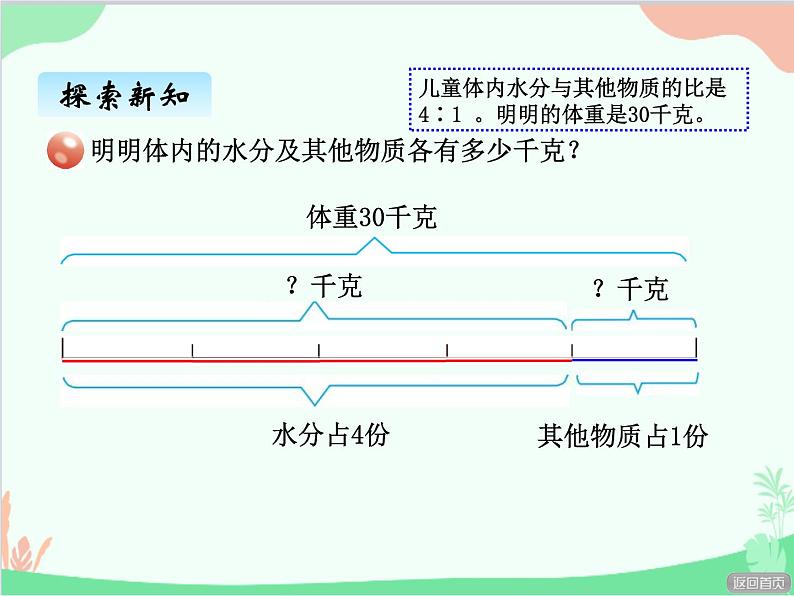 青岛版(五四制)五年级上册 七、4按比分配1 课件第3页
