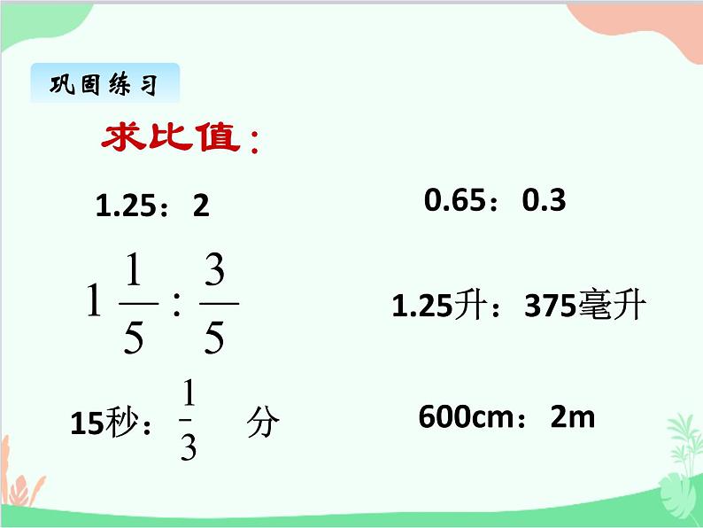 青岛版(五四制)五年级上册 七、5按比分配2 课件06