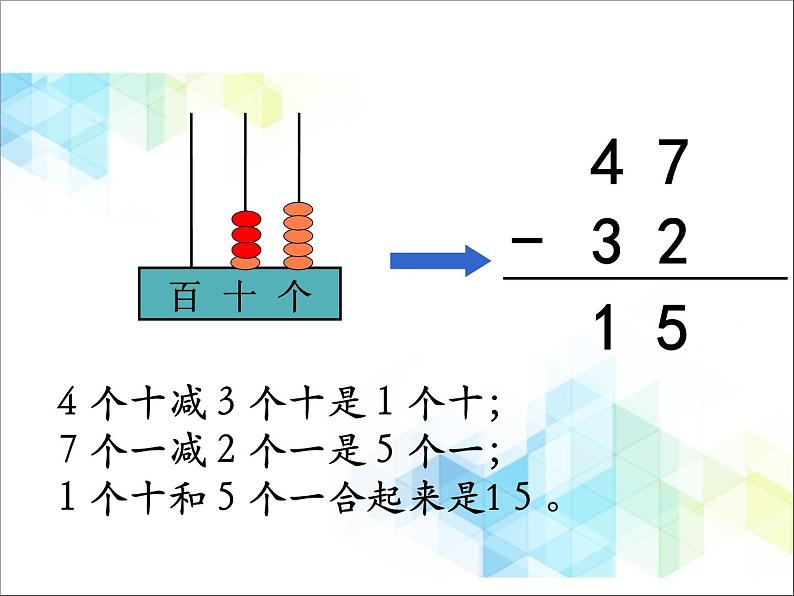 第7单元:大海边2《两位数与两位数的不退位减法(信息窗2)》参考课件1第7页