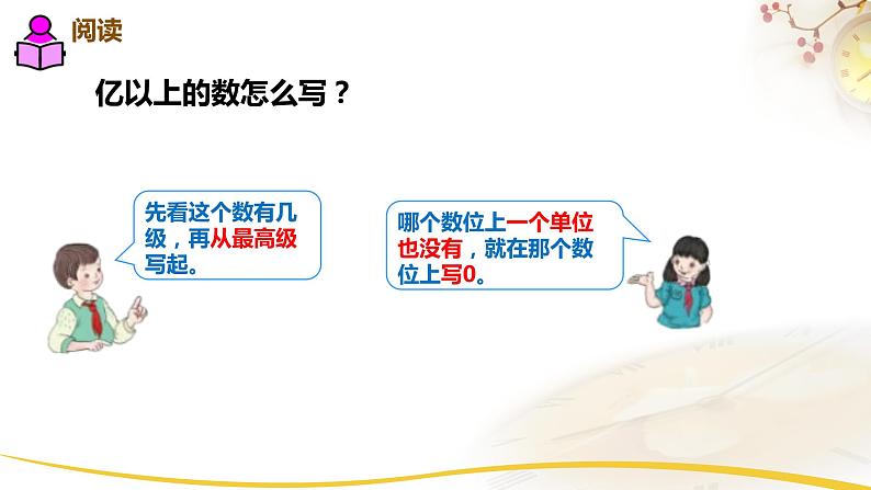 1.12 亿以上数的写法1课件PPT第4页