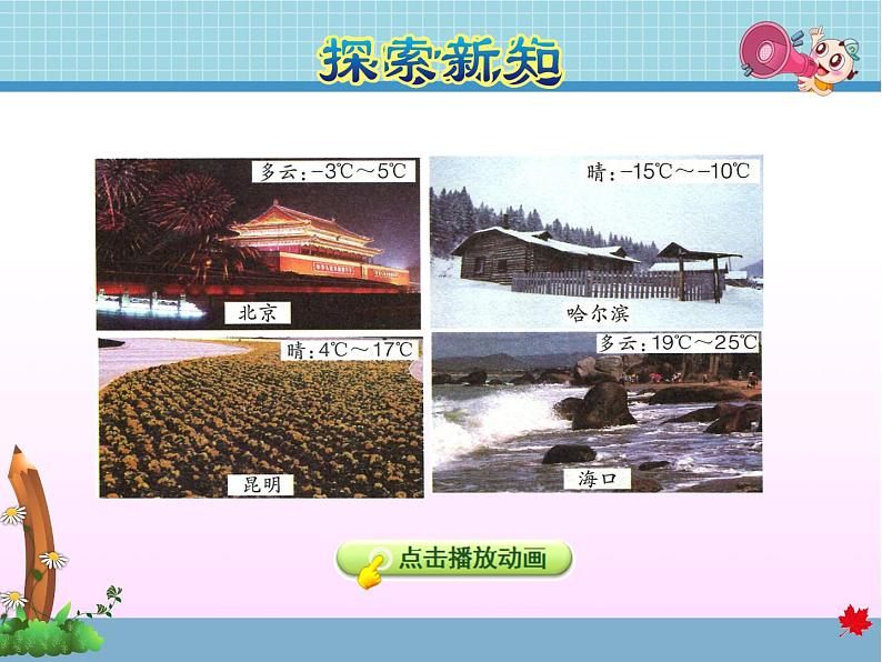 第1课时 了解天气预报中的负数课件PPT第5页