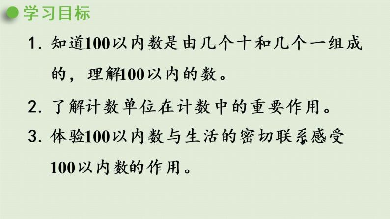 西师大版一年级数学下册 一 100以内数的认识 第2课时  数的组成 课件02