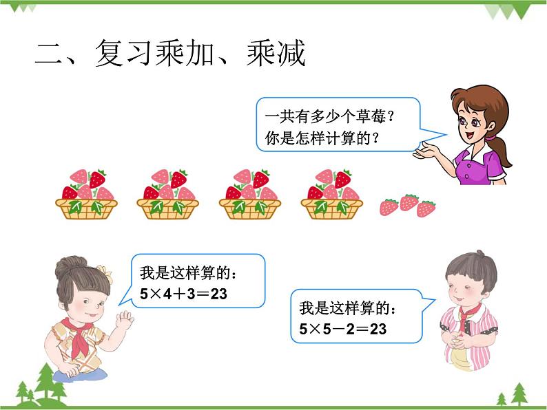 人教版数学二年级上册 9表内乘法(课件)第4页
