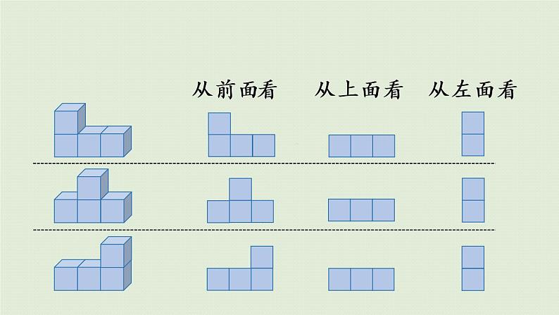 人教版五年级数学下册 1-1 观察物体(1)课件第4页