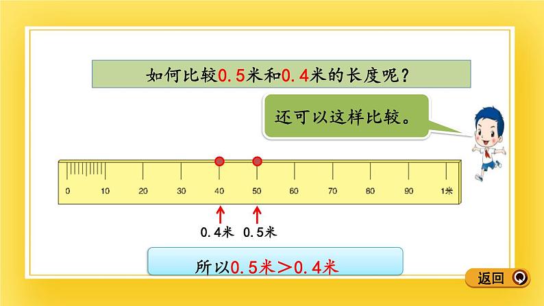 三年级下册数学课件-4.2 小数的大小比较 青岛版(五年制)(共13张PPT)第6页