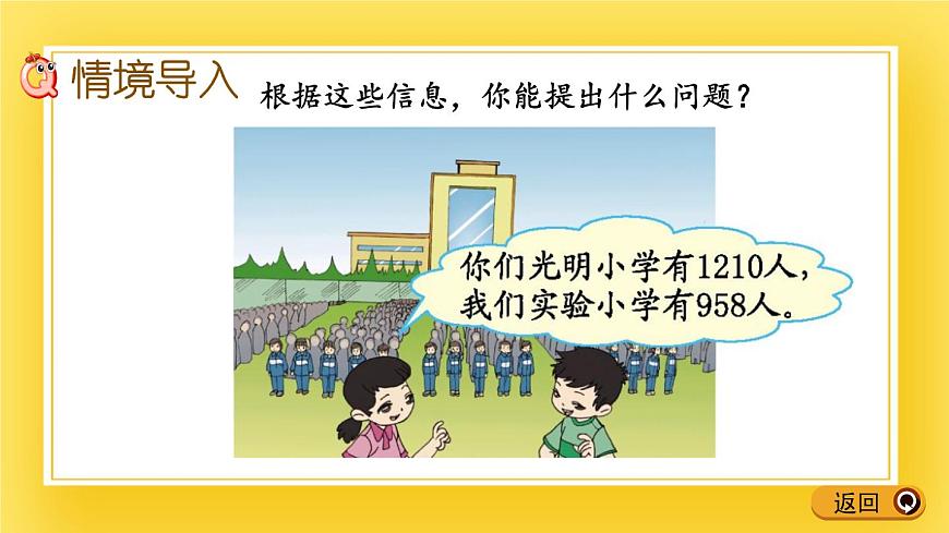 二年級下冊數(shù)學(xué)課件-1.7 萬以內(nèi)數(shù)的大小比較 青島版（五年制）(共17張PPT)第3頁