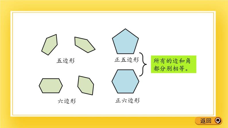 二年级下册数学课件-4.2 初步认识五边形和六边形 青岛版（五年制）07