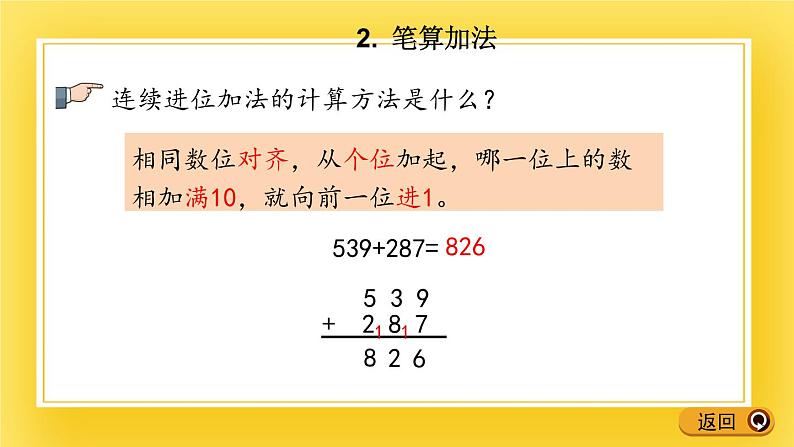 二年级下册数学课件-10.2 万以内数的加减法 青岛版(五年制)(共24张PPT)07