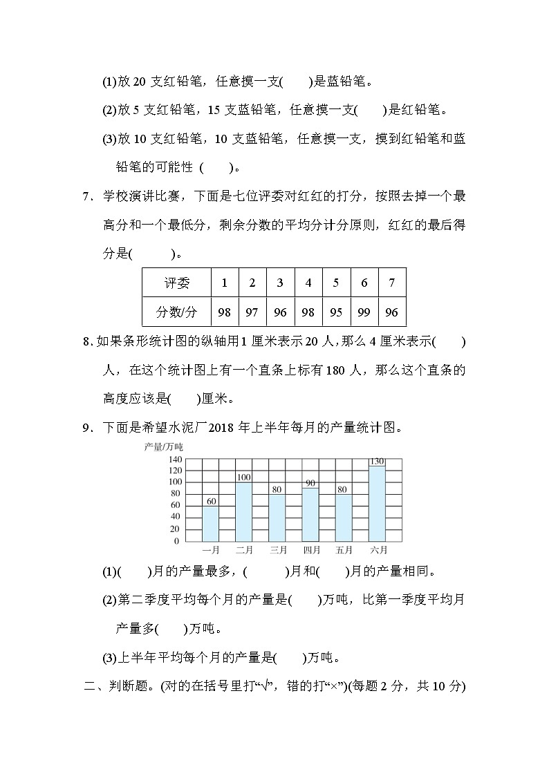 2021年苏教版小学数学四年级上册 期末模块过关卷03(含答案)第2页
