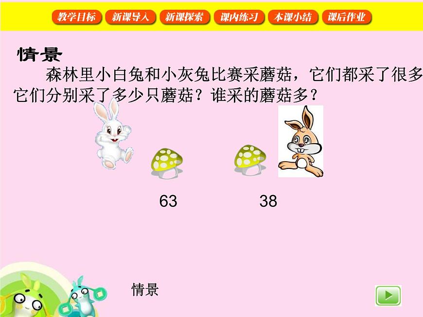 【滬教版五年制】一年級下冊第二單元  百以內(nèi)數(shù)的大小比較 課件第4頁