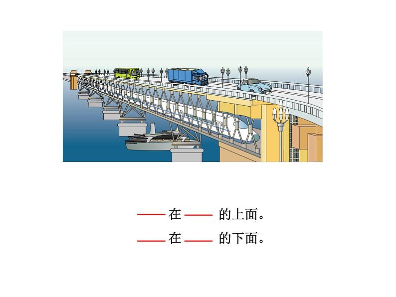 人教版一年级数学上册 《上、下、前、后》2课件02