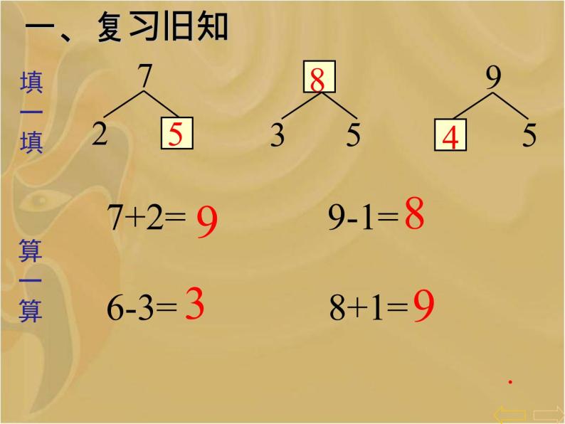 人教版一年级数学上册 5.2 8和9的解决问题课件02