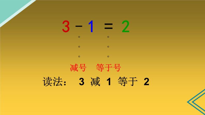 人教版一年级数学上册 5以内的减法课件04