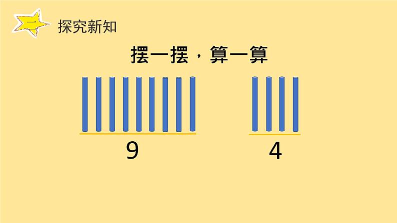 人教版一年级数学上册 8.1 9加几(1)课件第5页