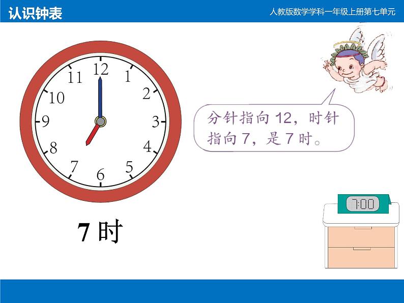 人教版一年级数学上册 小明的一天课件第6页