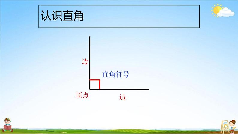 人教版二年级数学上册《第3单元第2课时 认识直角》教学课件PPT公开课第5页