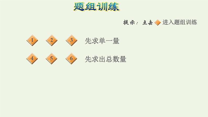 四年级数学上册提分专项第2招巧解归一和归总问题课件苏教版第5页