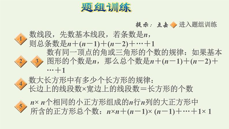 四年级数学上册提分专项第5招巧数图形课件苏教版第5页