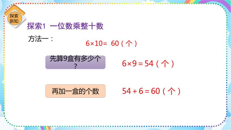 人教版小学数学三年级下册4.2《口算乘法（两位数乘整十、整百数）》课件+练习06