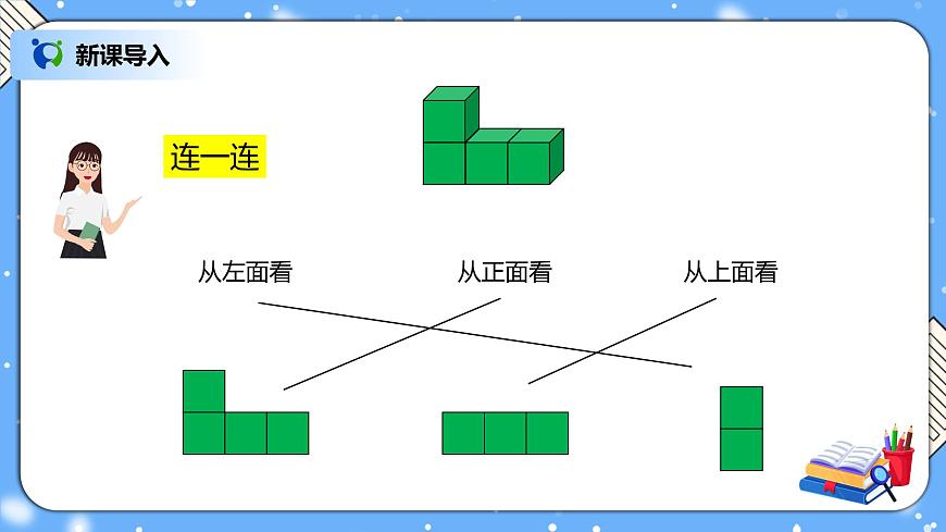 人教版數(shù)學五下1《觀察物體（三）》PPT課件第2頁