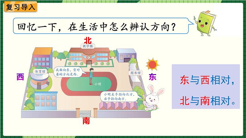北师大版二下数学2.2《辨认方向》授课课件+教案02