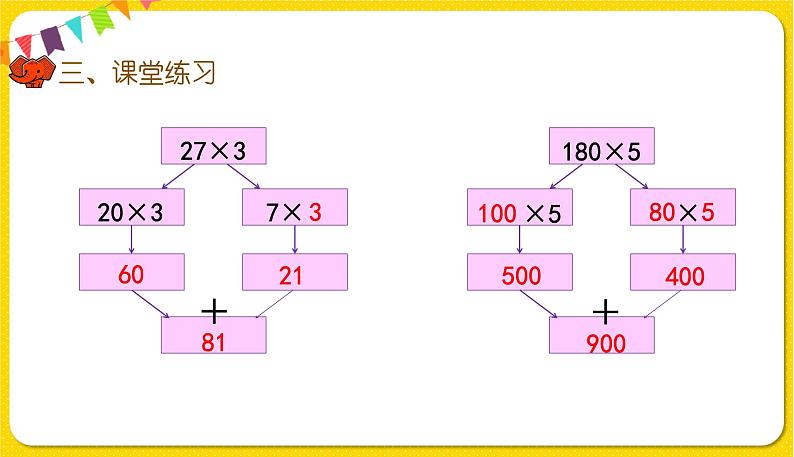 人教版三年级下册数学第四单元——第3课时 练习九课件PPT第7页