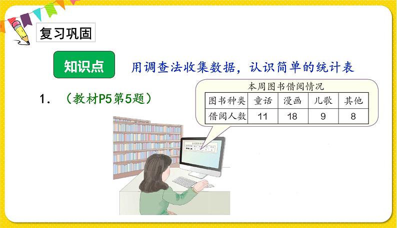 第2课时 数据收集整理(1)习题课第2页
