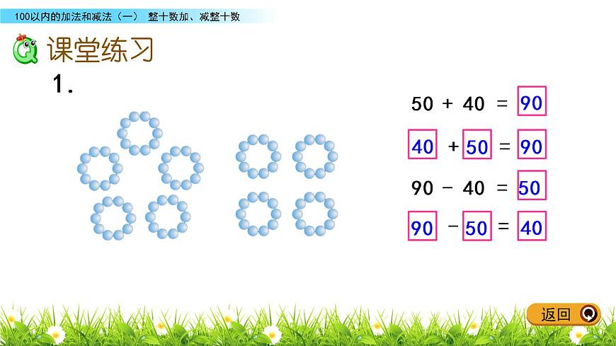 4.1 整十?dāng)?shù)加、減整十?dāng)?shù)課件PPT第6頁