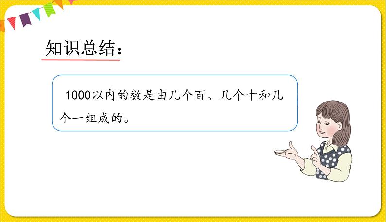 人教版二年级下册数学——第七单元第2节 1000以内数的组成、读写【授课件+习题课件】05