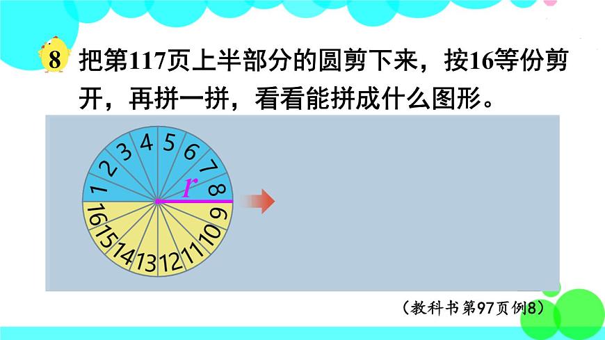 蘇教數(shù)學(xué)五年級(jí)下冊(cè) 六 圓 第5課時(shí) 圓的面積（1） PPT課件第8頁