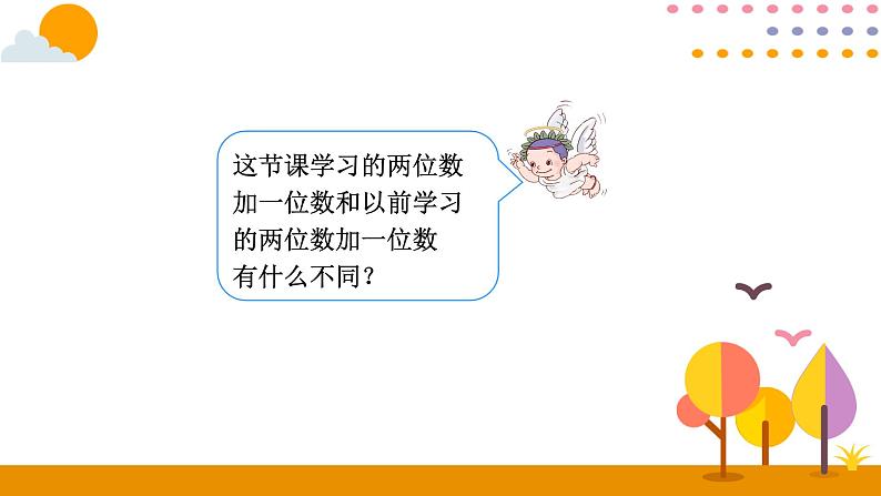 人教版一年级下册第六单元——第3课时 两位数加一位数(进位)课件PPT第8页