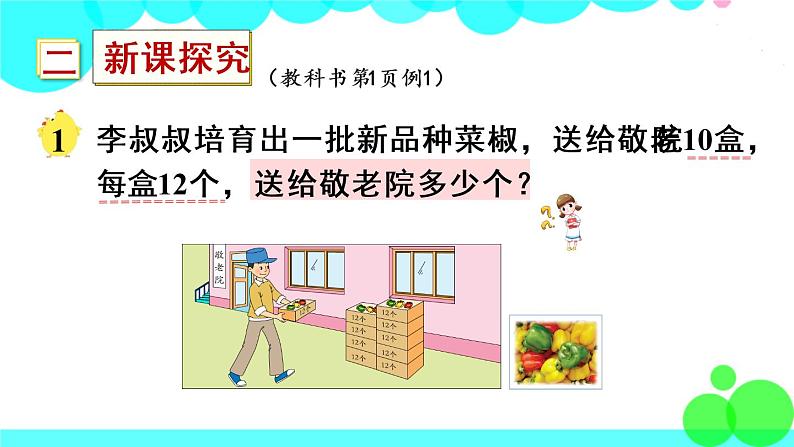 苏教数学三年级下册 一 两位数乘两位数 第1课时 两位数乘两位数的口算和估算 PPT课件第3页