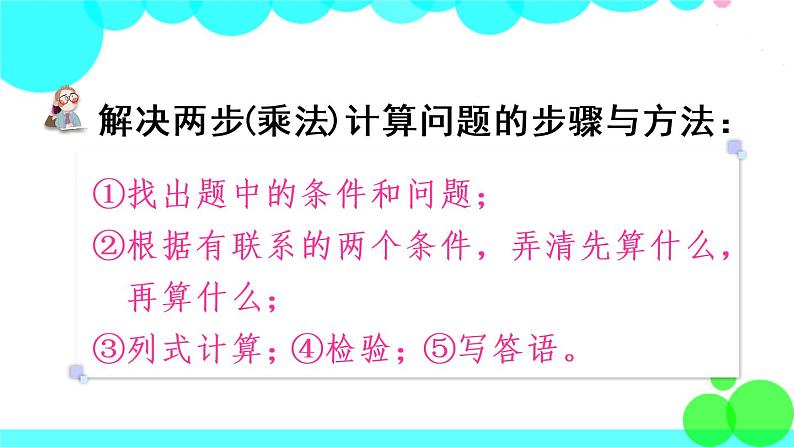 苏教数学三年级下册 一 两位数乘两位数 复习 PPT课件第7页
