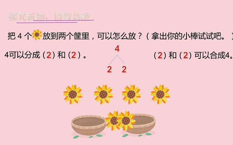 3.4分与合(课件) 数学一年级上册(共14张PPT)人教版第3页
