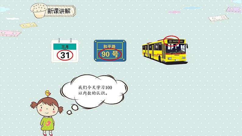 人教版一年级数学下册 4.1 数数 数的组成 课件第4页