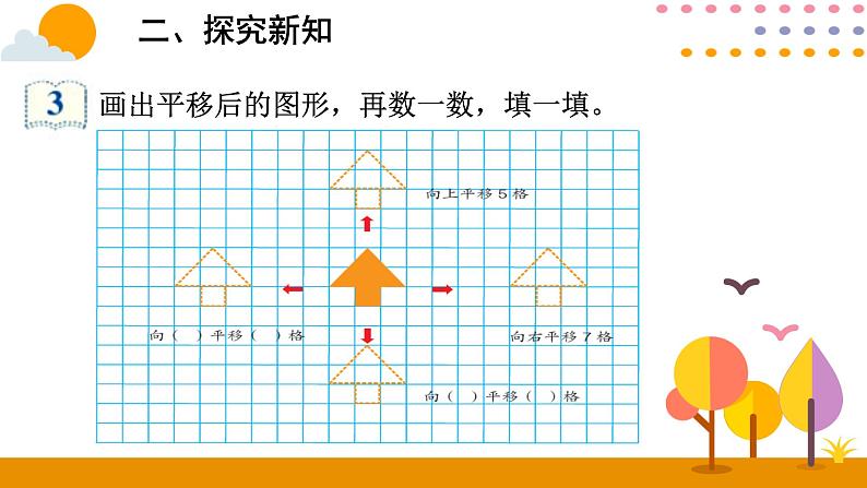 人教版 数学四年级下册课件PPT: 7.2平移第3页