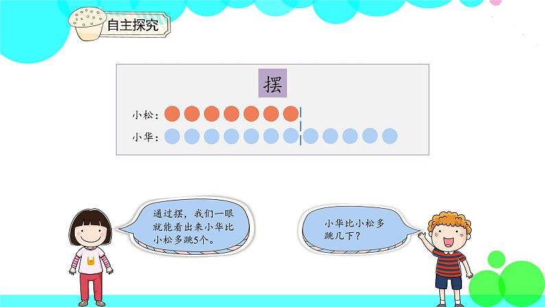 人教版数学1年级下册 2.6 例六 解决问题 PPT课件第5页