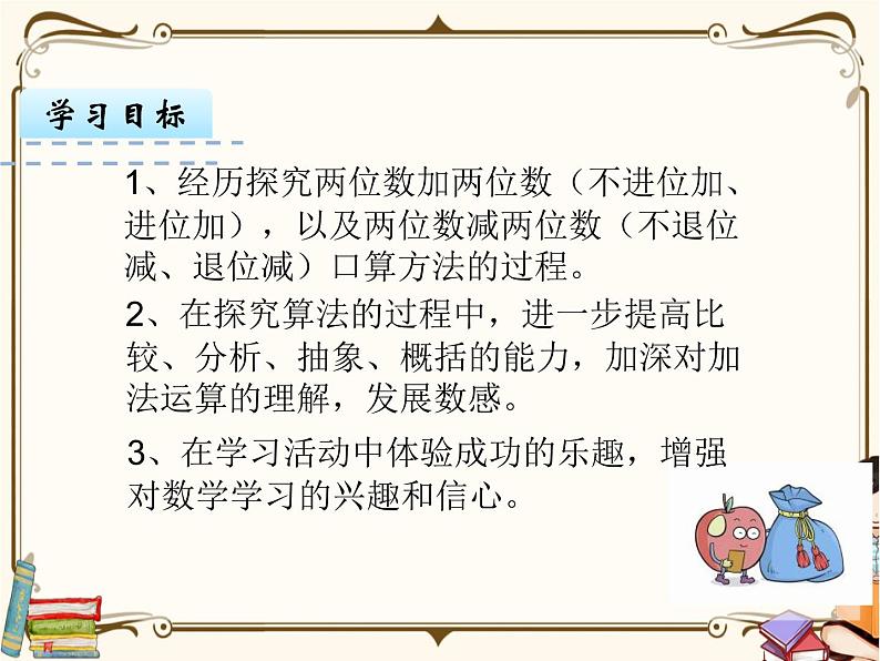 苏教版数学 二年级下册课件PPT:6.1 两位数的加法和减法第2页