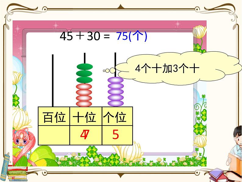 苏教版数学 一年级下册PPT课件: 4.1 整十数加、减整十数06