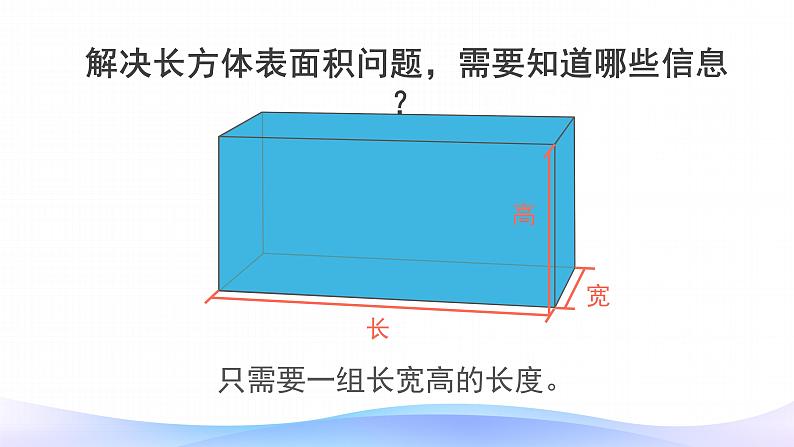 3.2 -长方体和正方体的表面积-五年级下册数学-人教版课件PPT第7页