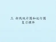 五年级下册数学课件-三 折线统计图和运行图  复习课件  浙教版 (共15张PPT)